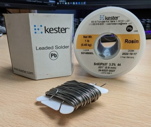 KESTER LEADED SOLDER 5M LENGTH SN63PB37 63/37 (24-6337-0027)