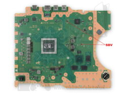 PS5 SBV F7002 IC Step-Down Converter IC. This is a common issue when the F7002 fuse has blown.