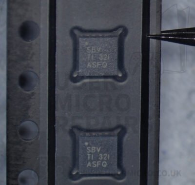 PS5 SBV F7002 IC Step-Down Converter IC. This is a common issue when the F7002 fuse has blown.