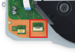 PS5 Optical Drive Ribbon Cable Connector This is connector can be found PS5 mainboard model number EDM-010 and EDM-020.