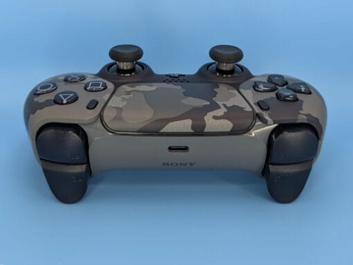 Sony DualSense PS5 Controller - Grey Camo with TMR Sticks - Image 2