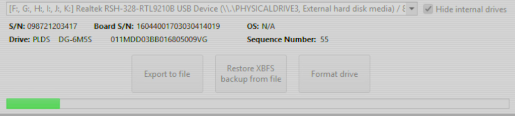 XBFS Export tool 1.1.1