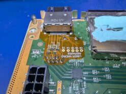 Xbox series x, Xbox series x HDMI port replacement ,Lifted pads, Missing pads, Running trace wire, Trace repair, Uber Micro Repairs, Xbox Series X HDMI TRACE FIX FLEX
